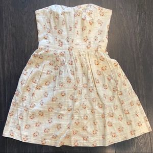 Club Monaco Cactus Flower Cotton Cocktail Dress